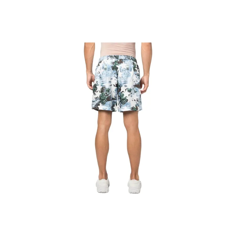 AMIRI Casual Shorts Men Blue-3