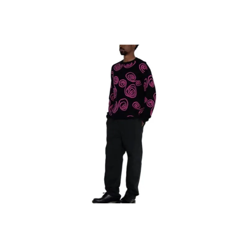 Stussy Cashmere Sweaters Unisex Black-4