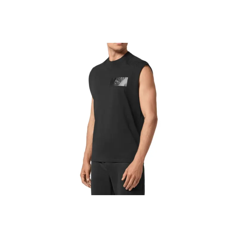PLEIN SPORT Round Neck Tank Top-3