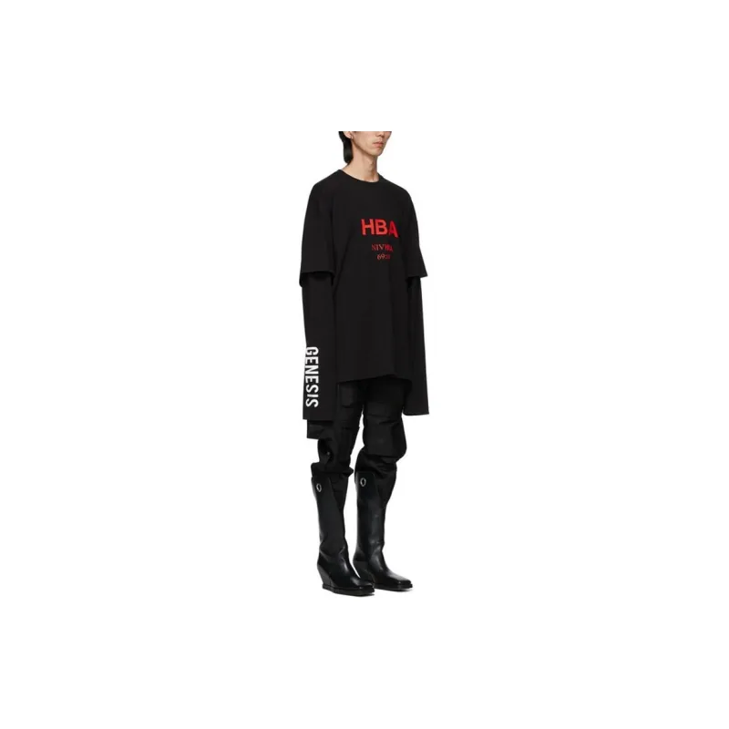 Hood By Air T-Shirts Men Black-3