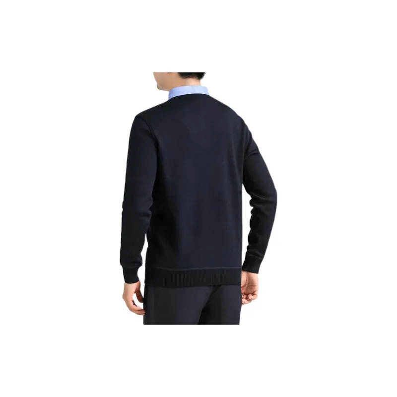 Shu Family Sweater Men's Navy Blue-2