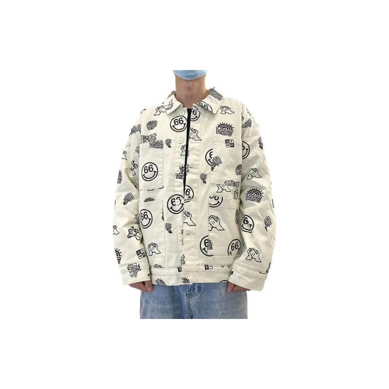 Vans Jackets Men Ecru-2