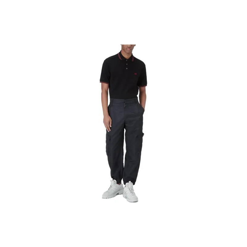 BALLY SS23 Polo Shirt Men's Black-2