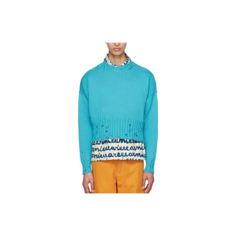 MARNI Sweaters Unisex Blue-5