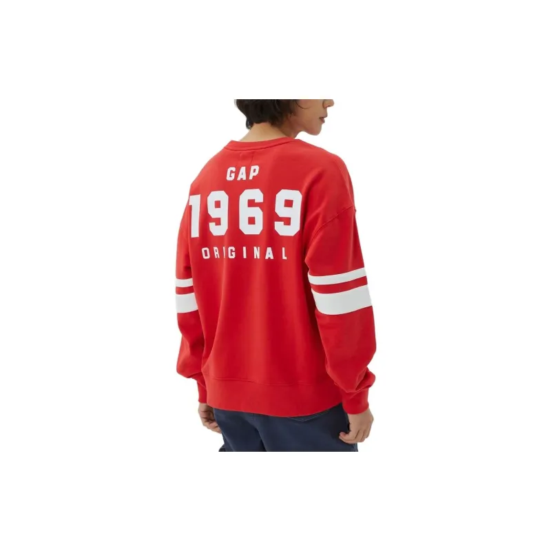 GAP Sweatshirts Men Red-3