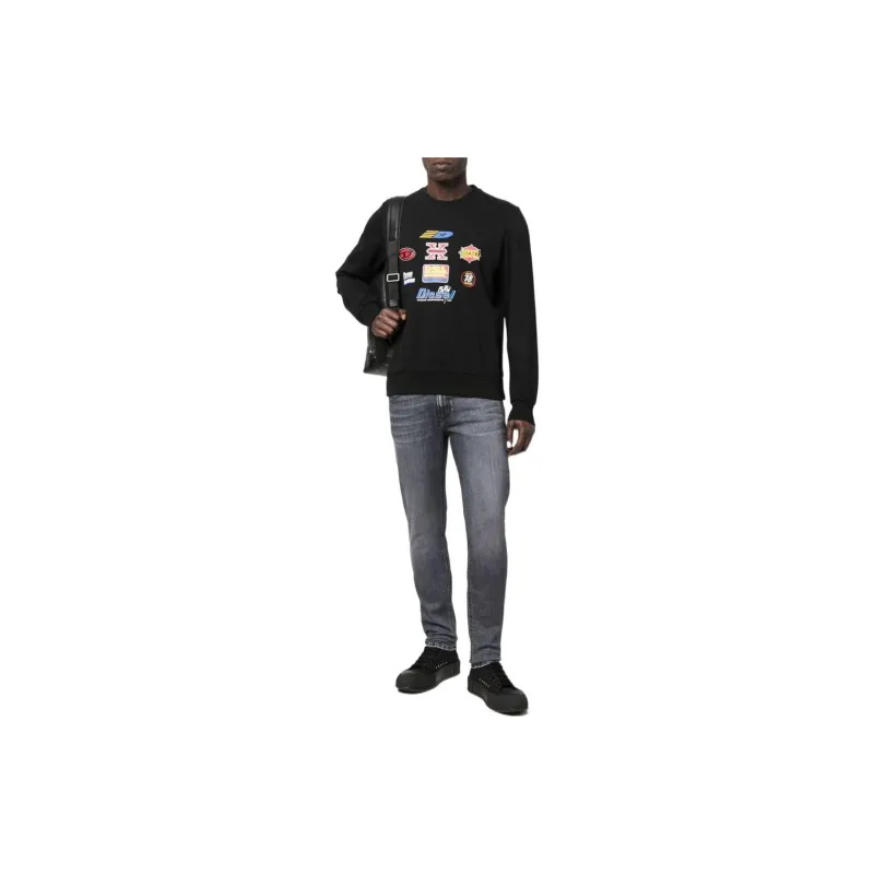 DIESEL 1979 Sleenker 09l01 Logo Patch Skinny Jeans-1