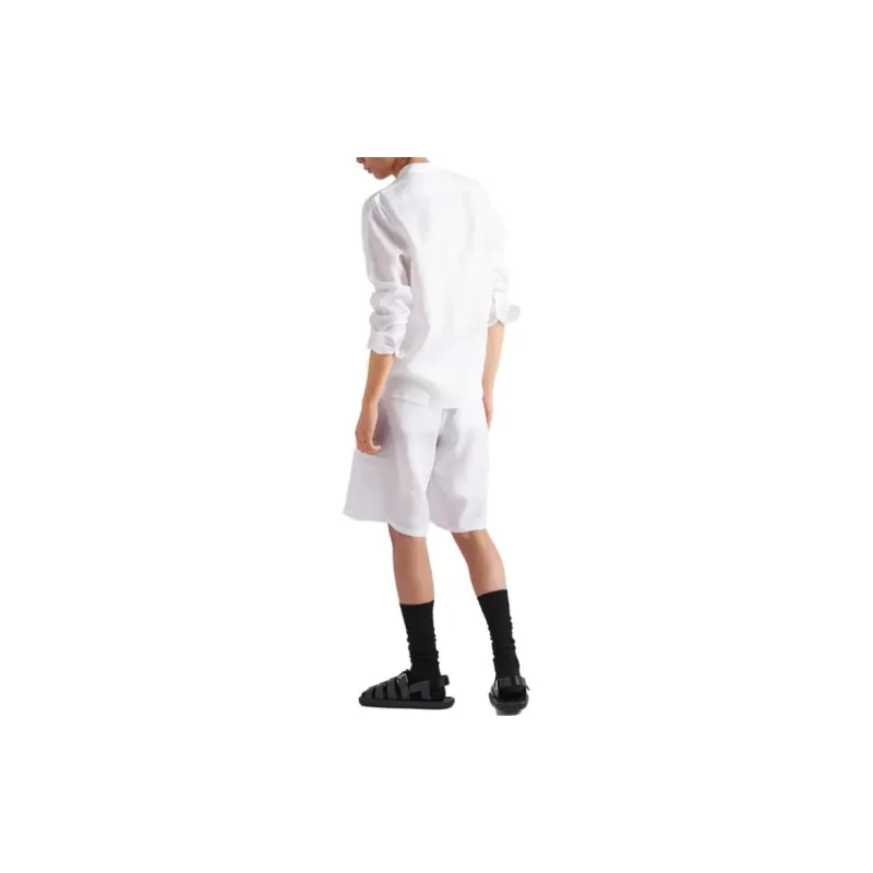 PRADA Casual Shorts Men White-2