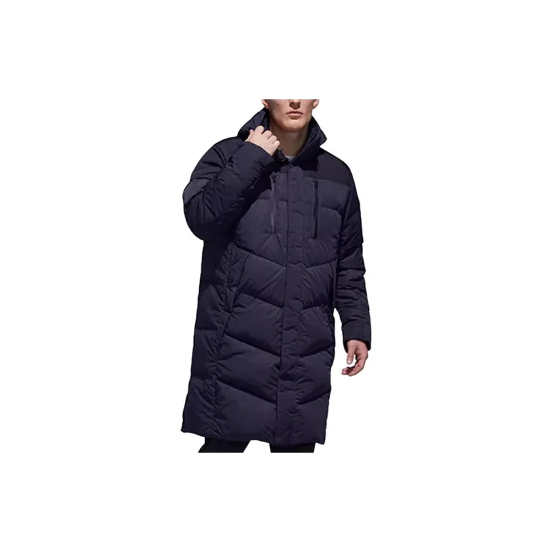 Adidas Down Jacket Men's Navy Blue-2