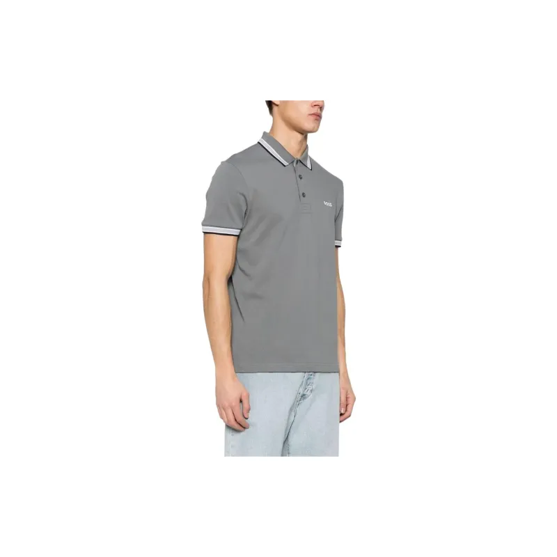 HUGO BOSS Polo Shirt Men's Gray-3