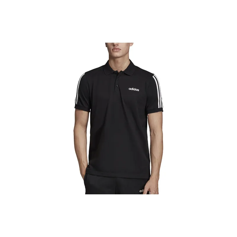 Adidas Polo Shirts Men Black-2