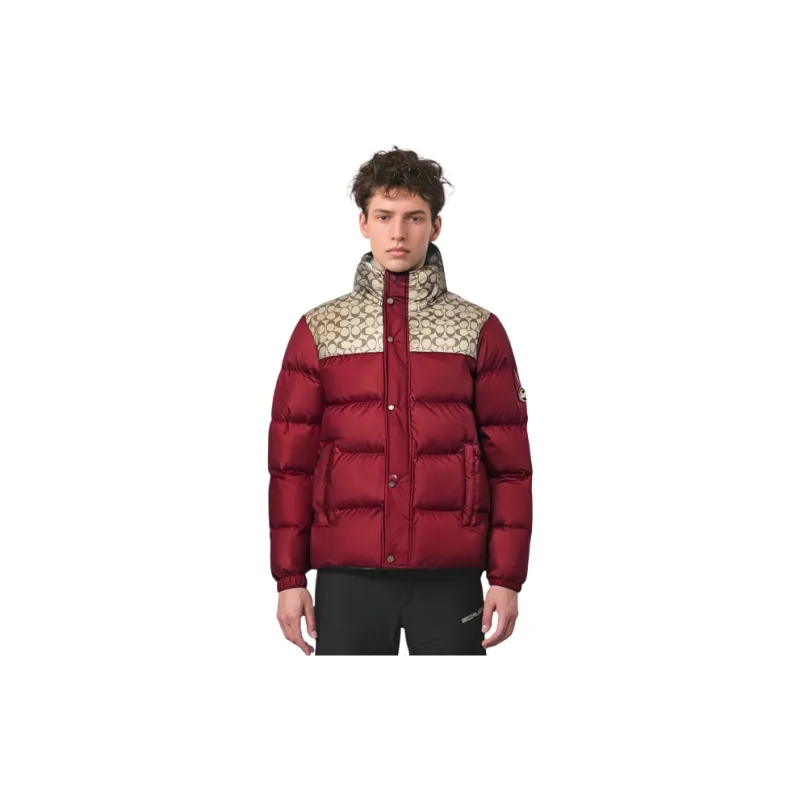 COACH FW22 Down Jacket Men's Red-2