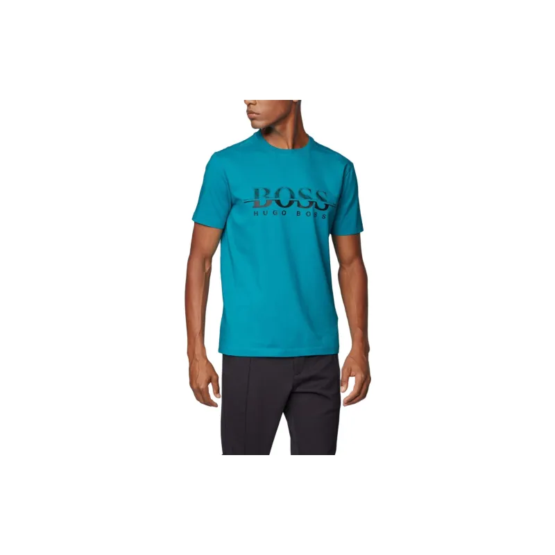 HUGO BOSS T Shirts Men Turquoises-1