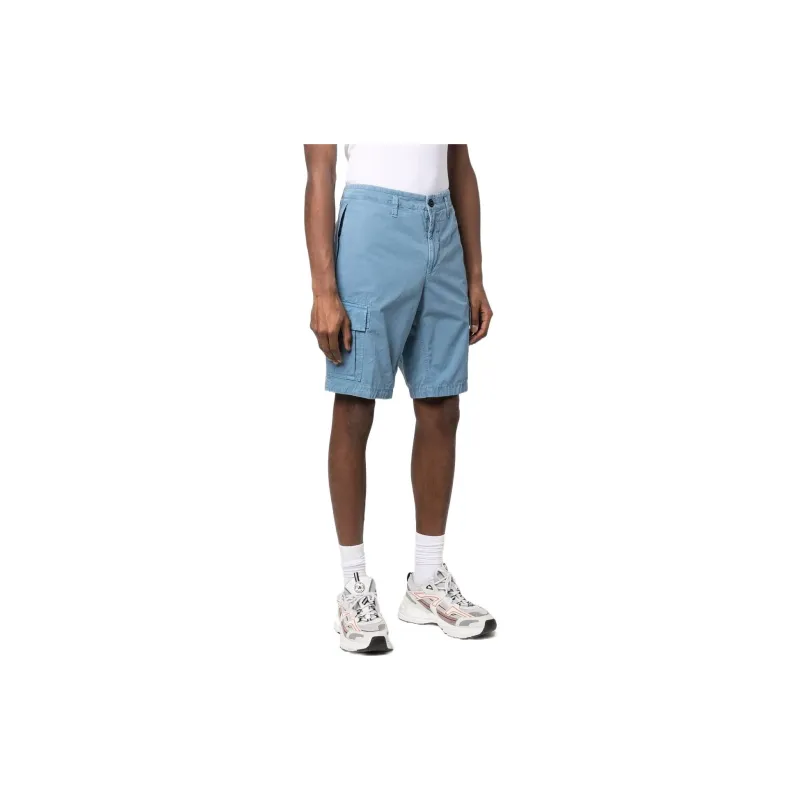 STONE ISLAND Casual Shorts Men Sky Blue-2