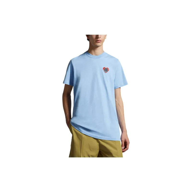 Moncler Logo Patch Crewneck T Shirt-2