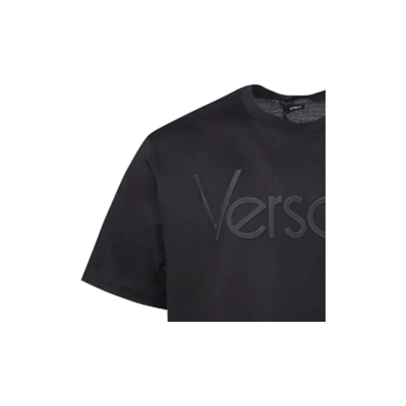 VERSACE T Shirts Men Black-5