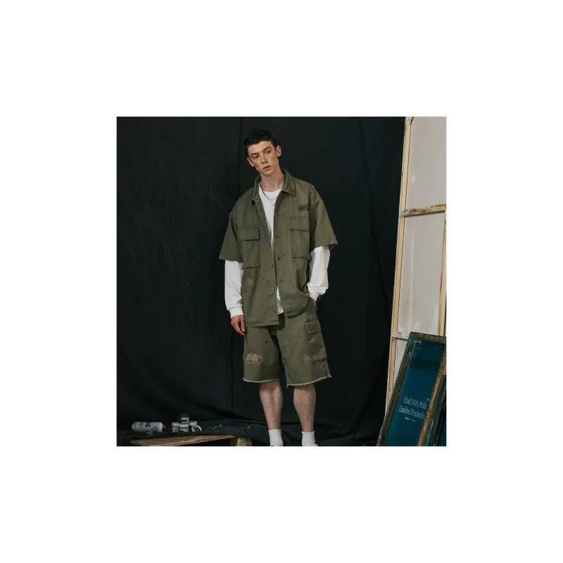 MASSULTI Cargo Shorts Unisex-3