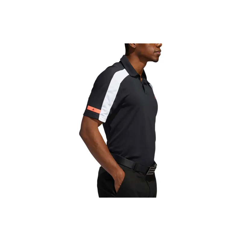 Adidas Polo Shirts Men Black-3