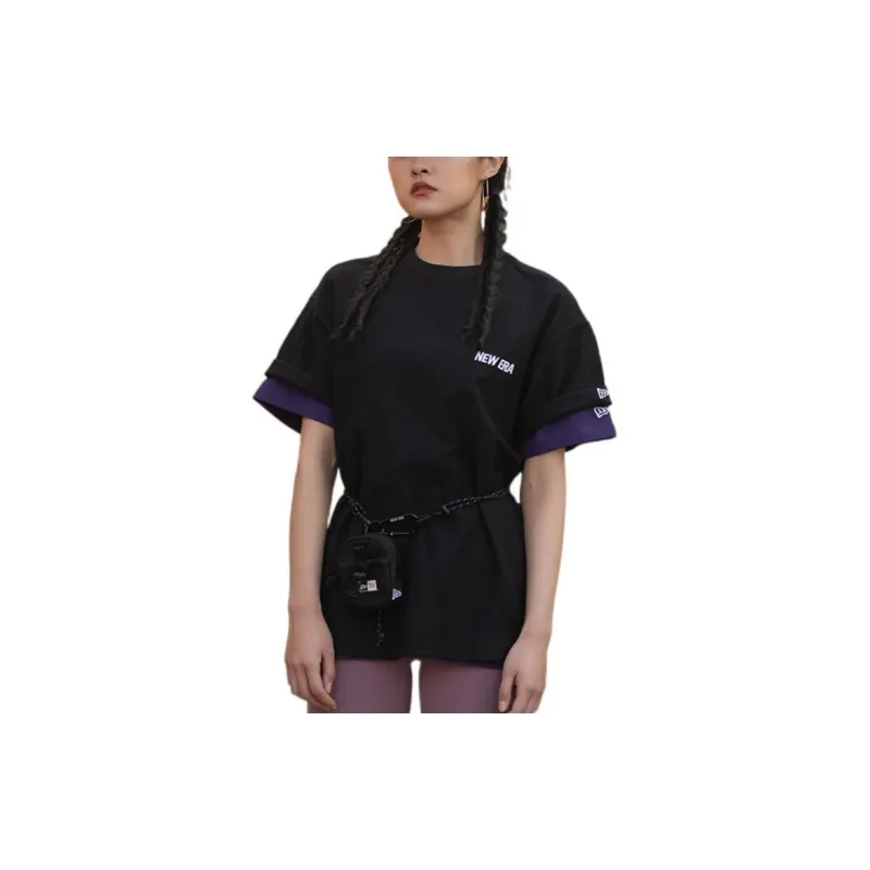 New Era T Shirts Unisex Black-2