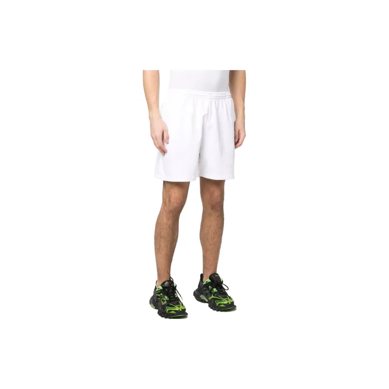 Balenciaga Casual Shorts Regular Fit Unisex White-3