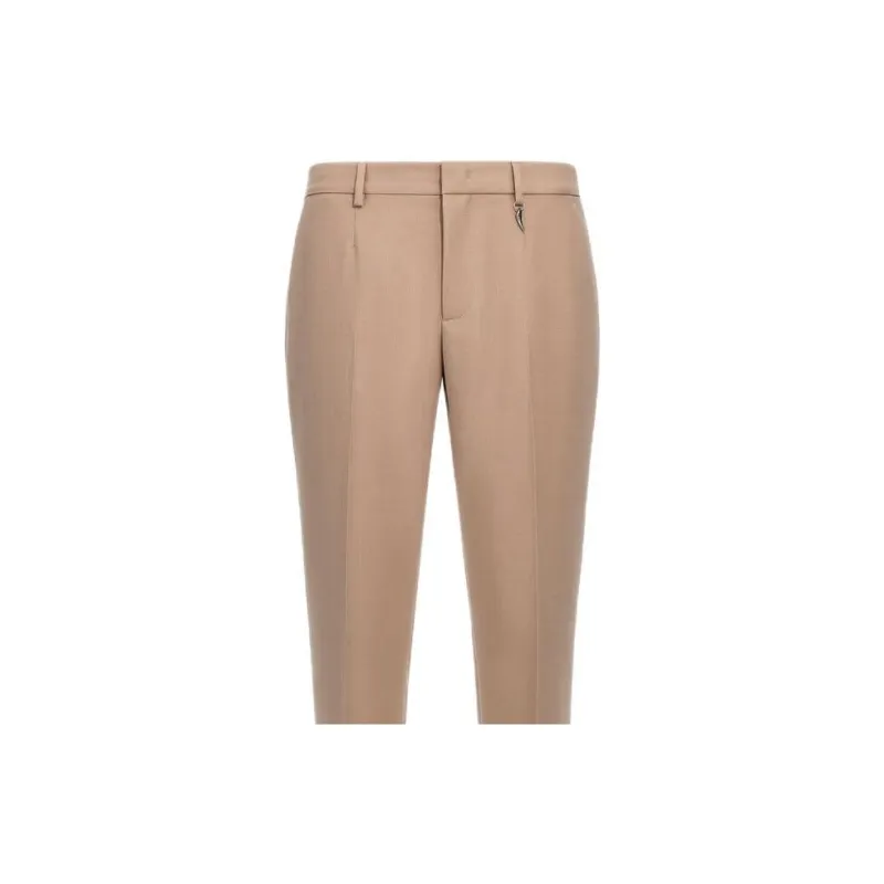 Roberto Cavalli SS24 Casual Pants Men's Beige-5