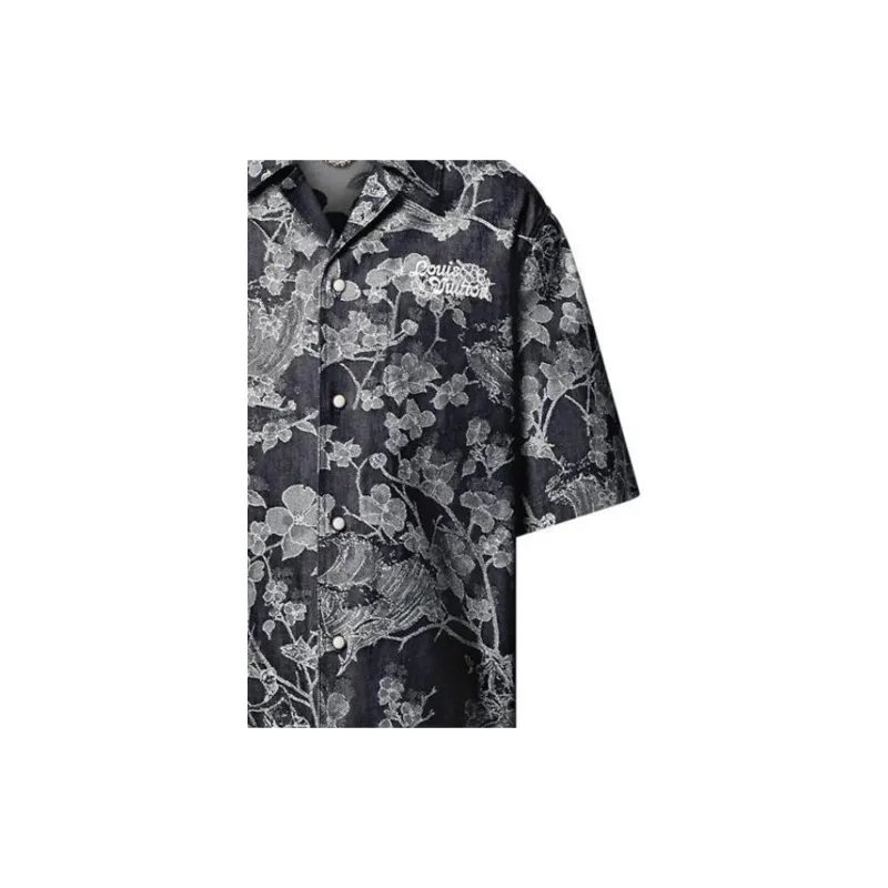 LOUIS VUITTON Short Sleeved Denim Shirt-3