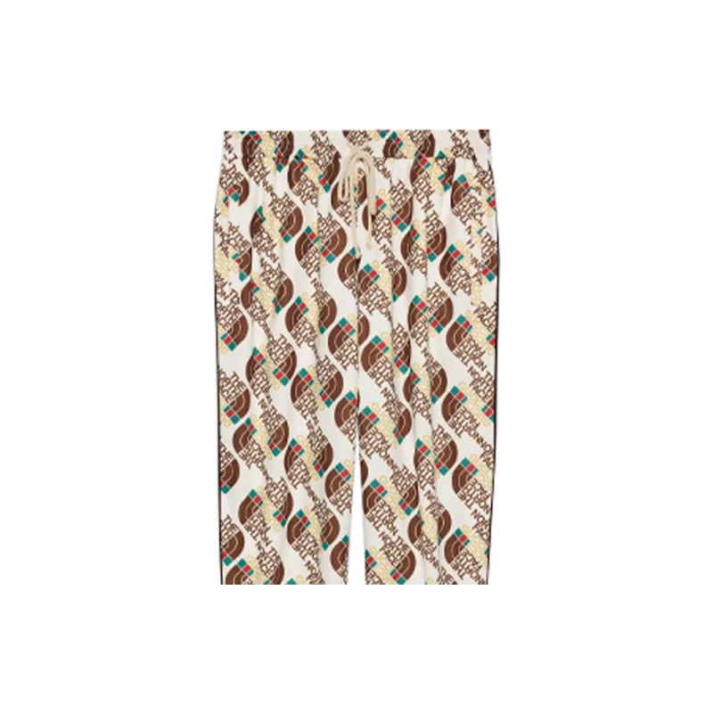 GUCCI X The North Face Web Print Technical Jersey Jogging Pant-4