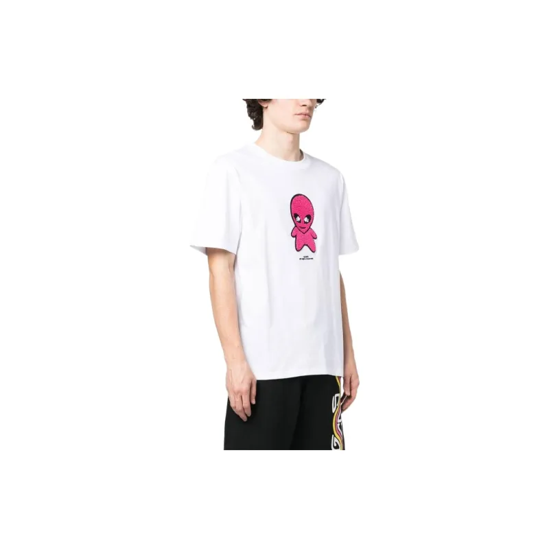GCDS Wirdo Cotton T shirt-3