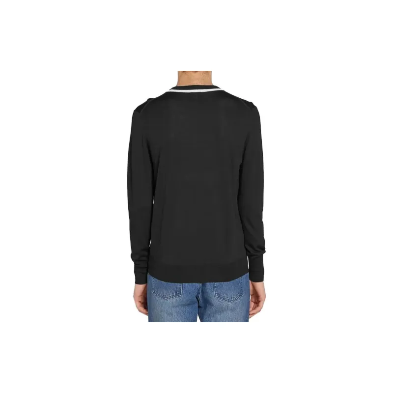 KENZO Knitwear Men Black Orange-3