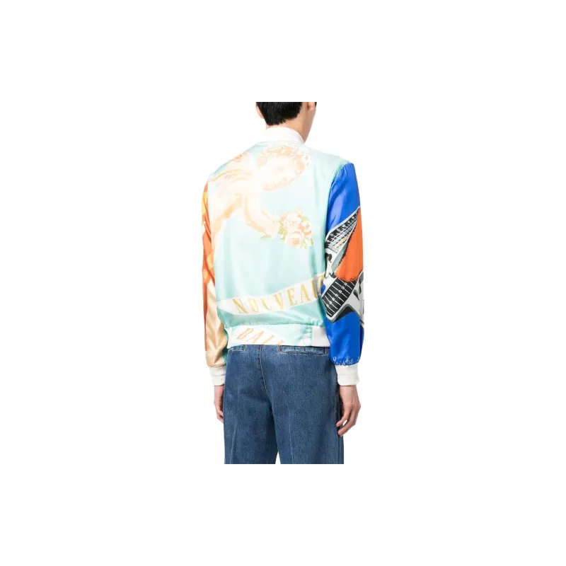 BALLY Graphic print Bomber Jacket-2