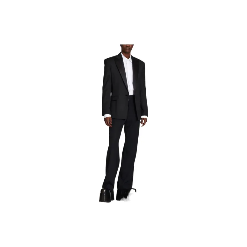BALMAIN Satin lapel Blazer-1