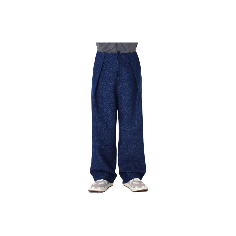 ADER ERROR Pleat detail Straight leg Trousers-2
