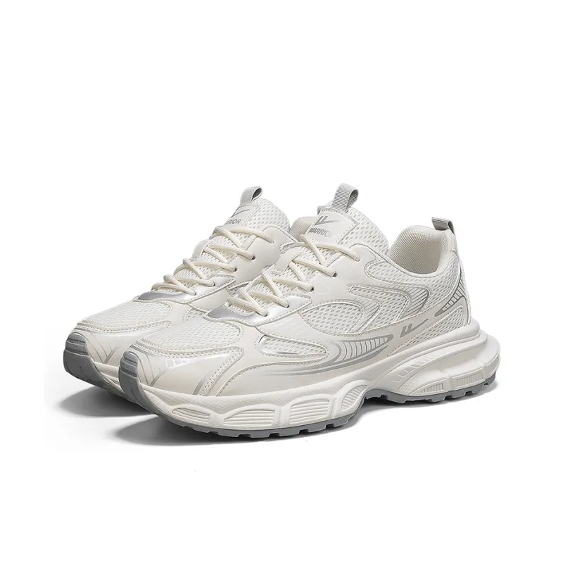 Warrior Abrasion Resistant Height Increasing Low Top Casual Running Shoes Men's-2