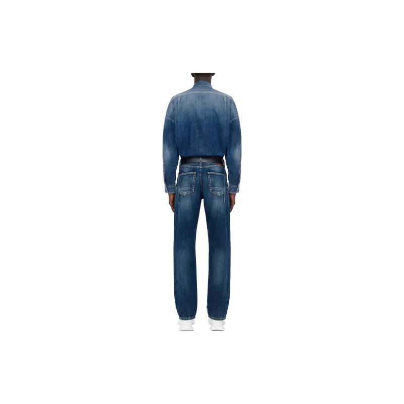 Alexander McQueen Dart Detailed Long Sleeved Denim Shirt-2