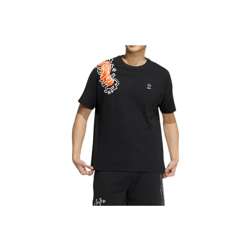 Adidas Keith Haring T Shirt Men's Black-1