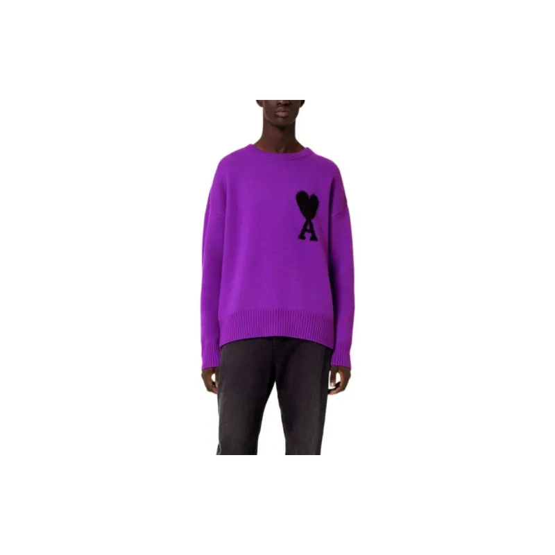 Ami Paris Adc Crewneck Sweater-1