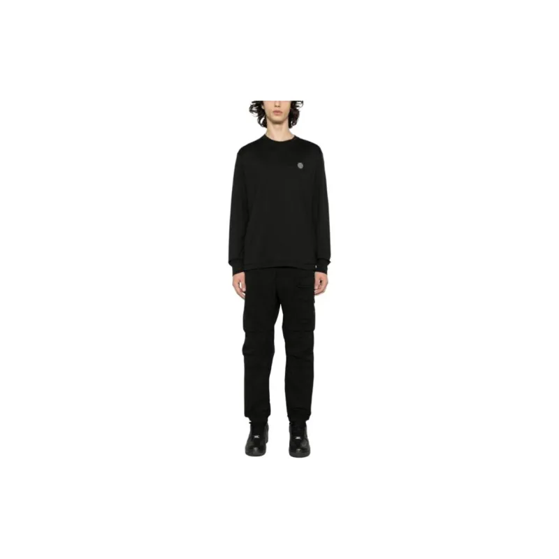 STONE ISLAND Compass Patch Crewneck T Shirt-1