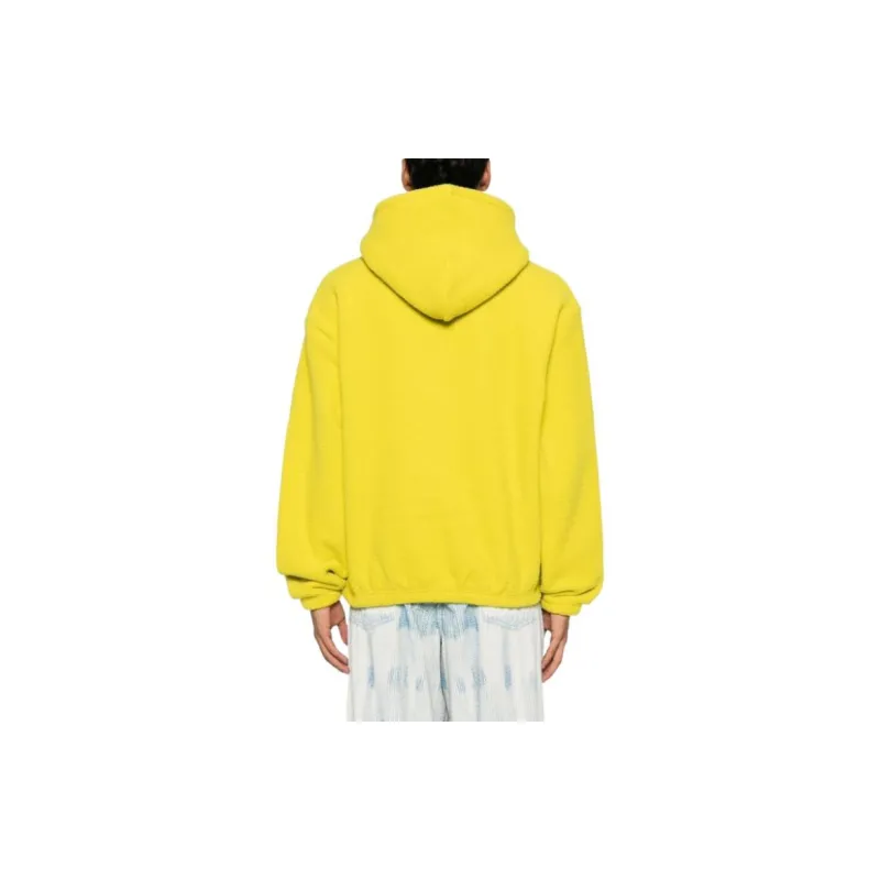 HUF Griffith Logo-embroidered Sherpa-fleece Hoodie-1