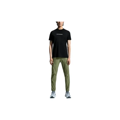 On Sports Pants Men Tiga Forest Green