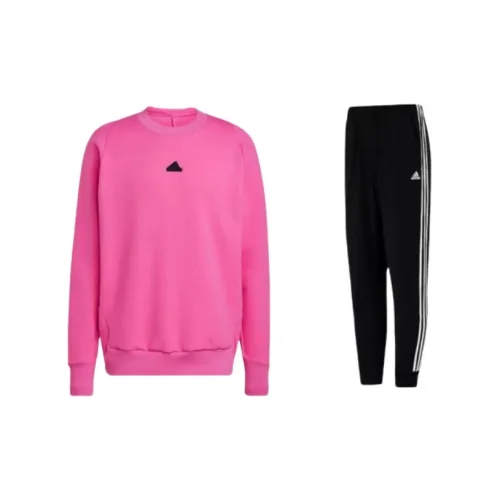 Adidas Z.N.E. Sweatshirt Sets Unisex Pink/Black