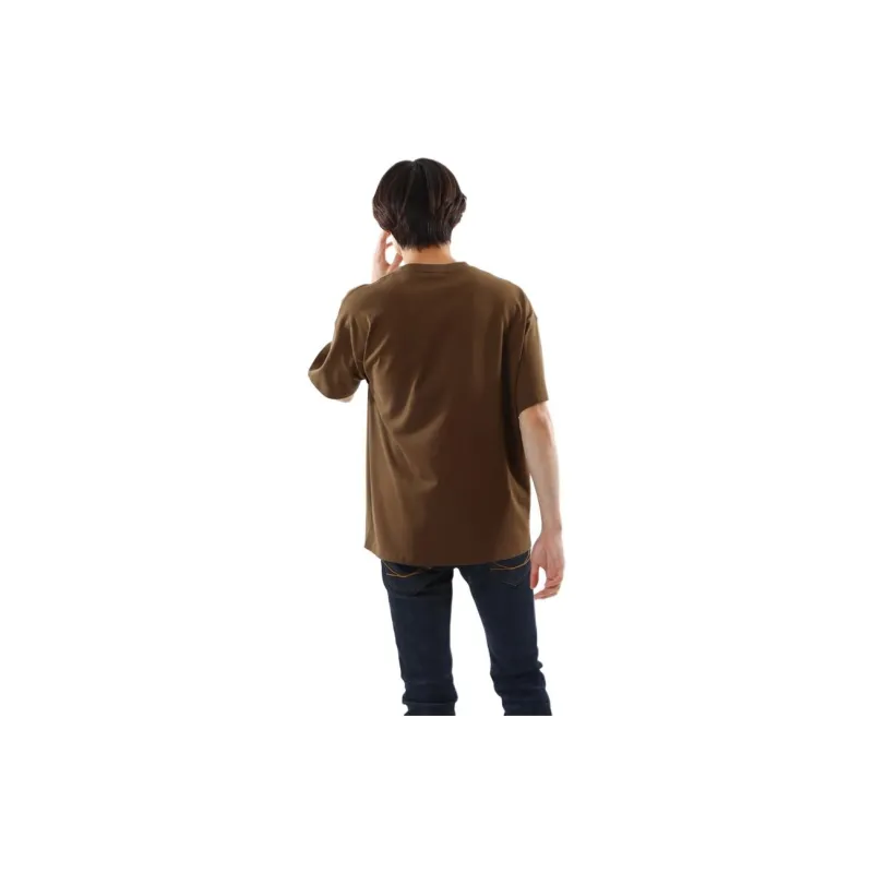 Champion SS24 Drop Shoulder Sleeve T Shirt Men's Brown-2