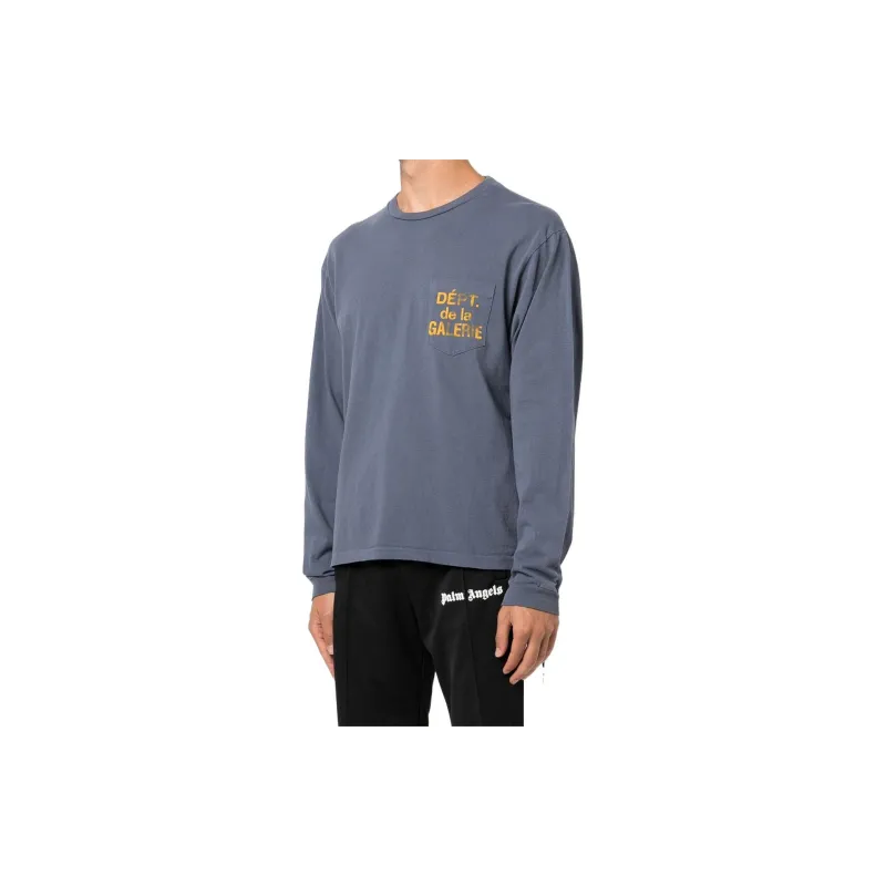 Gallery Dept. T Shirts Men Blue-3
