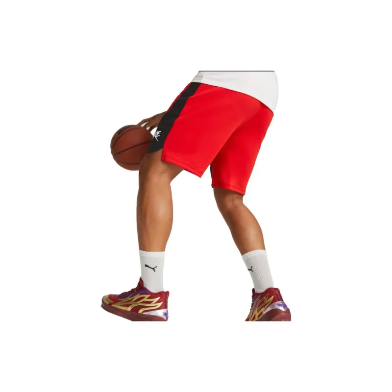 PUMA Casual Shorts Men Mountain Lion Red-2