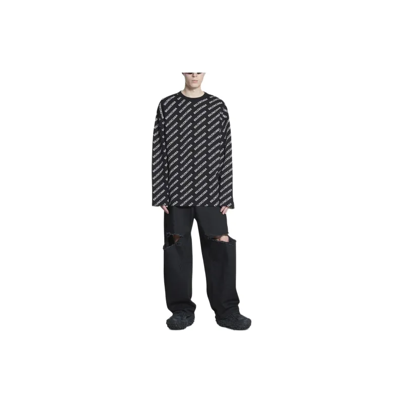 Balenciaga All Over Crewneck-2