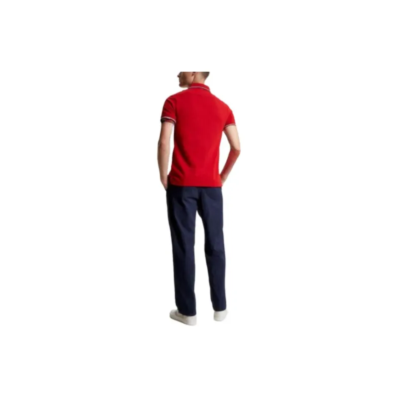 Tommy Hilfiger Polo Shirt Men's Red-3