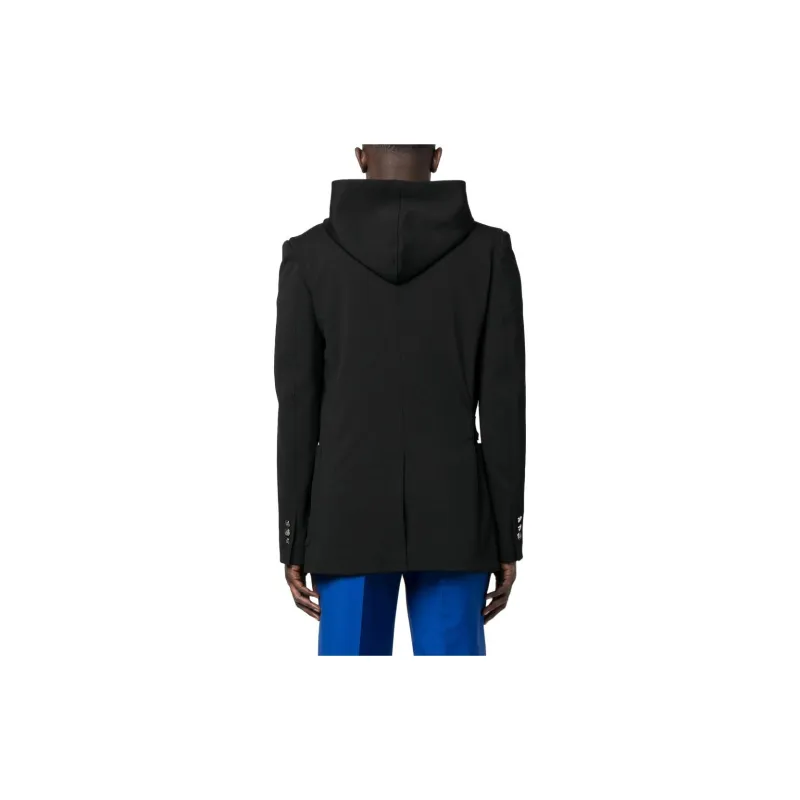 BALMAIN Tie fastening Hooded Jacket-2
