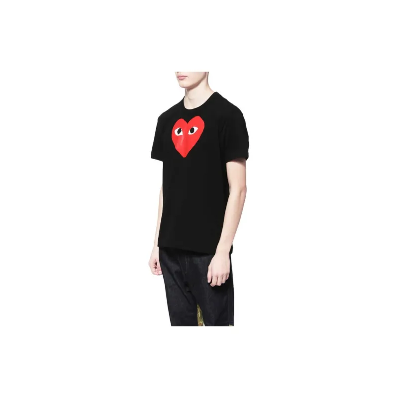 Comme Des Garcons Play Red Heart T shirt-2
