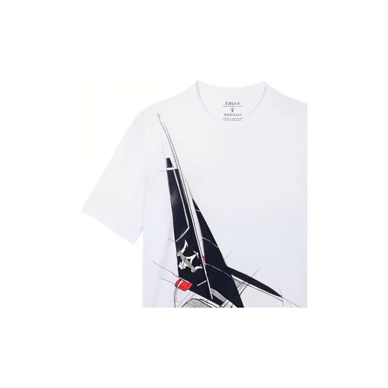 Zzegna T Shirts Men White-2