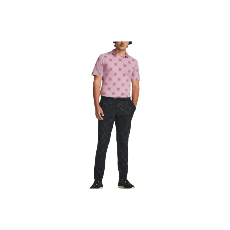 Under Armour Polo Shirts Men Pink-2