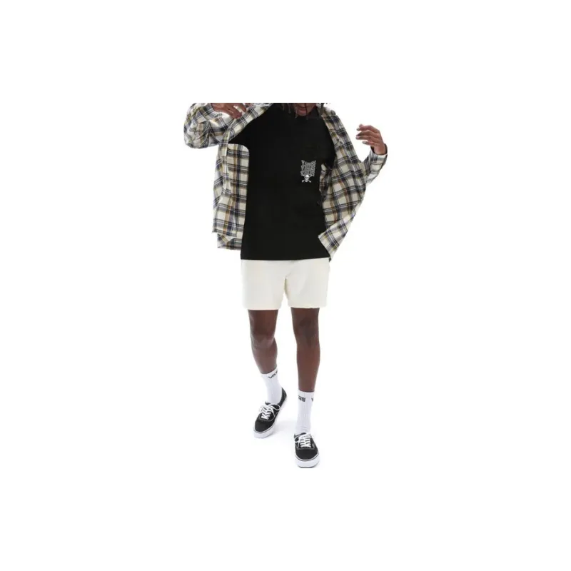 Vans Varsity Pocket T-Shirts Men Black-4