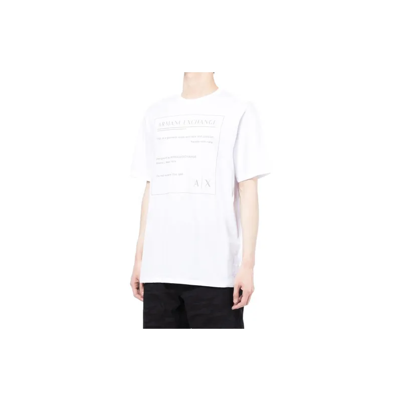 ARMANI EXCHANGEAE SS22 T Shirt Men's White-2